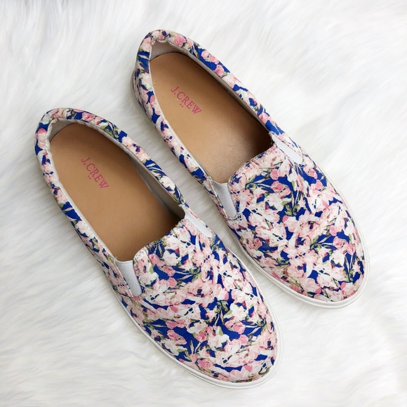J. Crew Shoes - J. Crew Floral Slip On Shoes